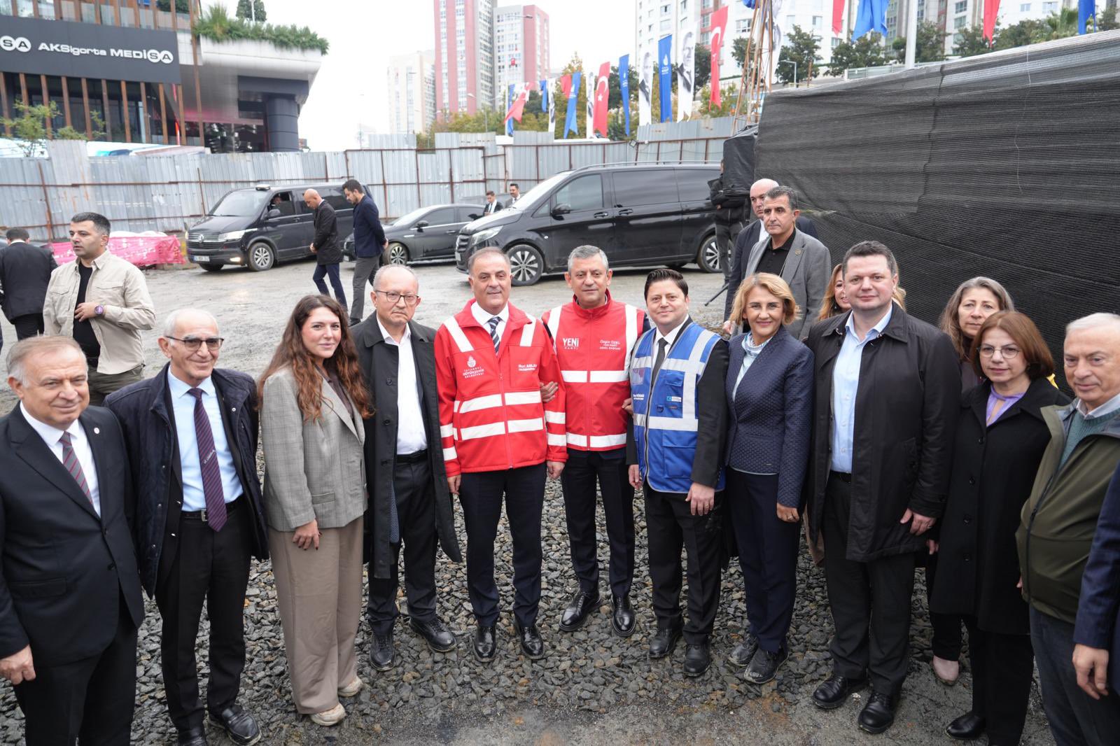 Ümraniye-Ataşehir-Göztepe Metrosu teste başladı